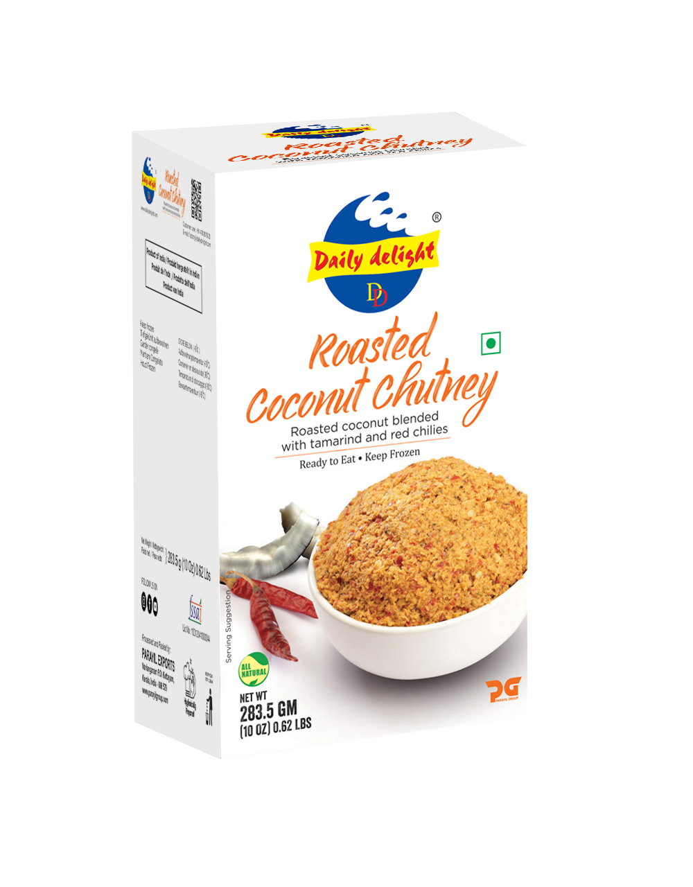Roasted Coconut Chutney (283.5gm)