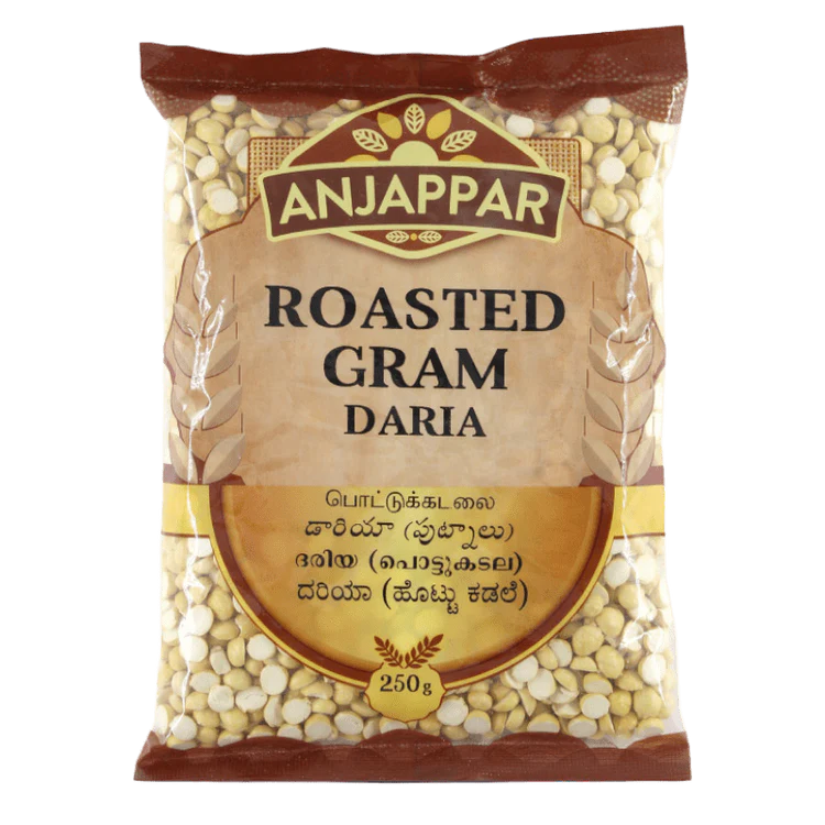Anjappar geröstetes Gramm (Pottukadala, Daria) (250 g)