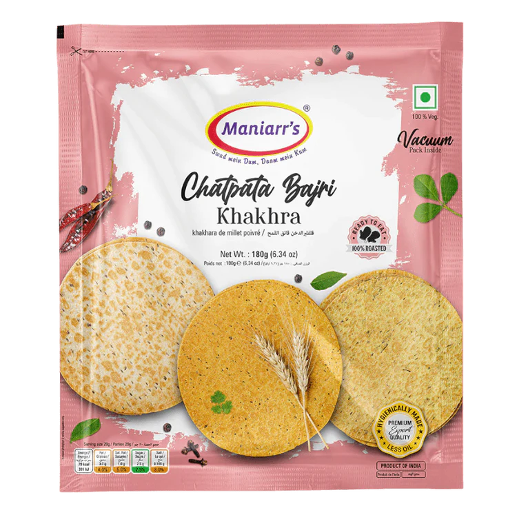 Maniarr's – 180 g Khakhara Chatpata Bajri