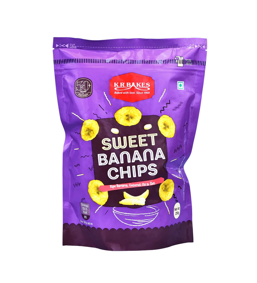 Sweet Banana Chips (KR Bakers)