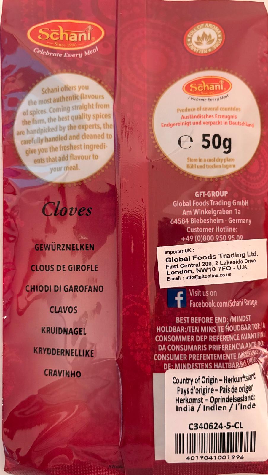 Schani Cloves 50g