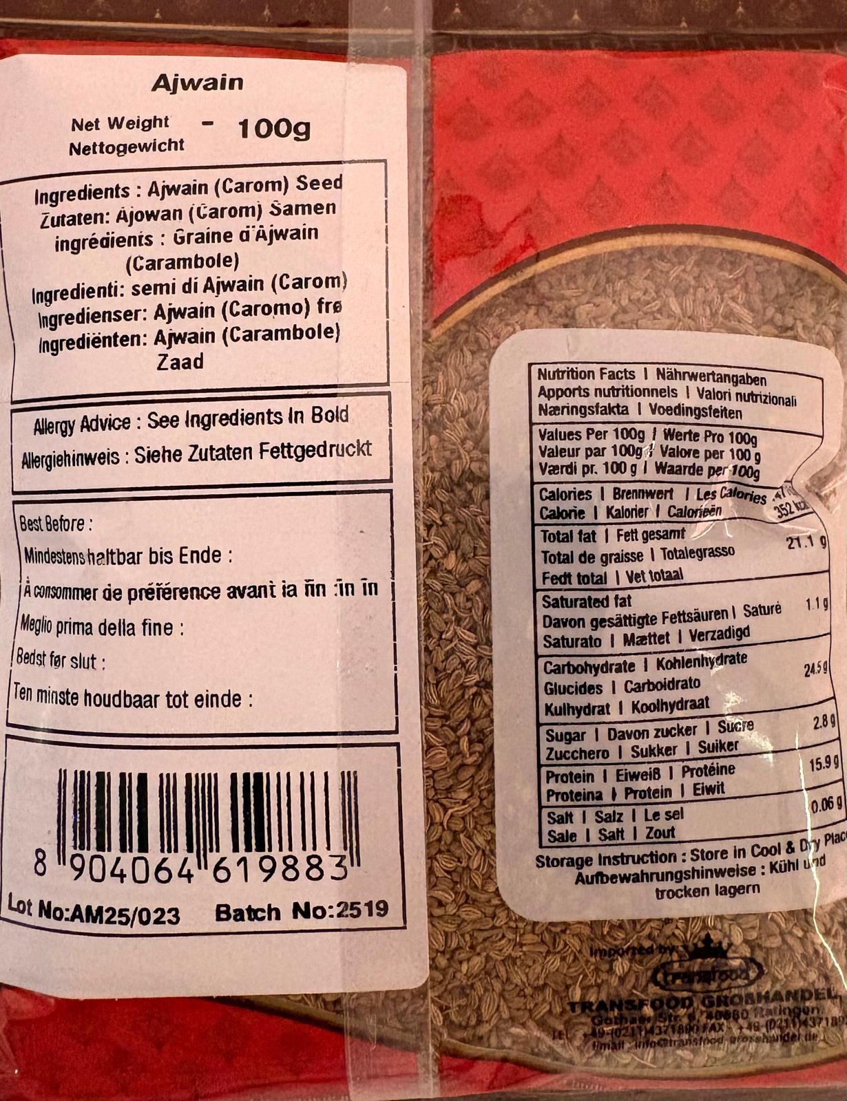 Annam Ajwain Seeds 100g