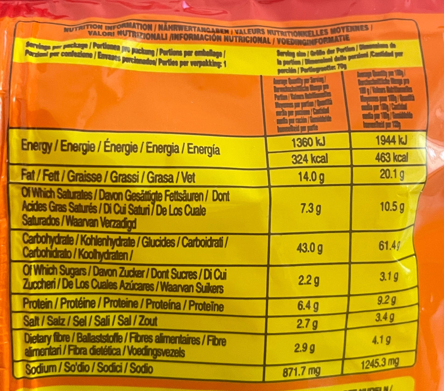 Yipee Noodles 70 g