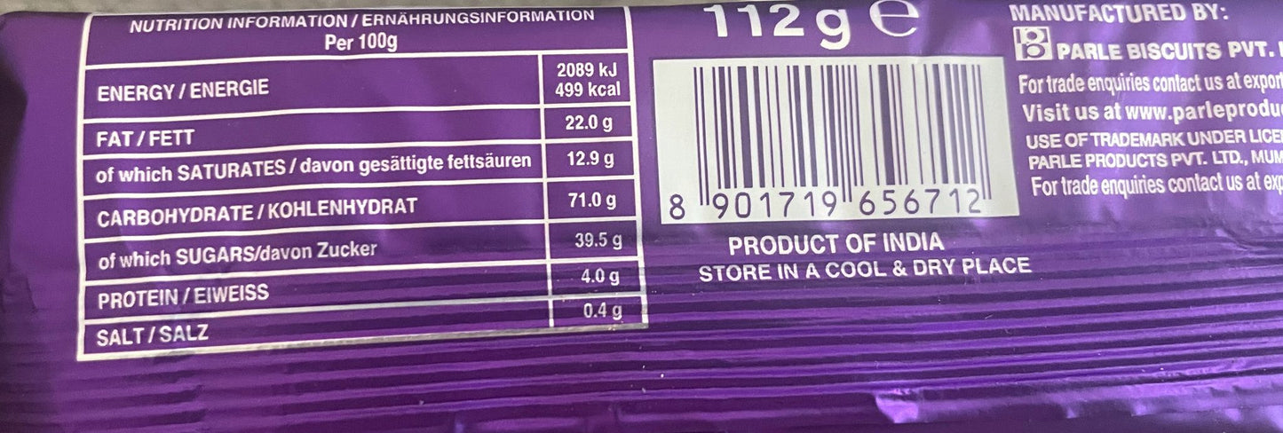 Parle Hide & Seek FAB Strawberry (112 g)