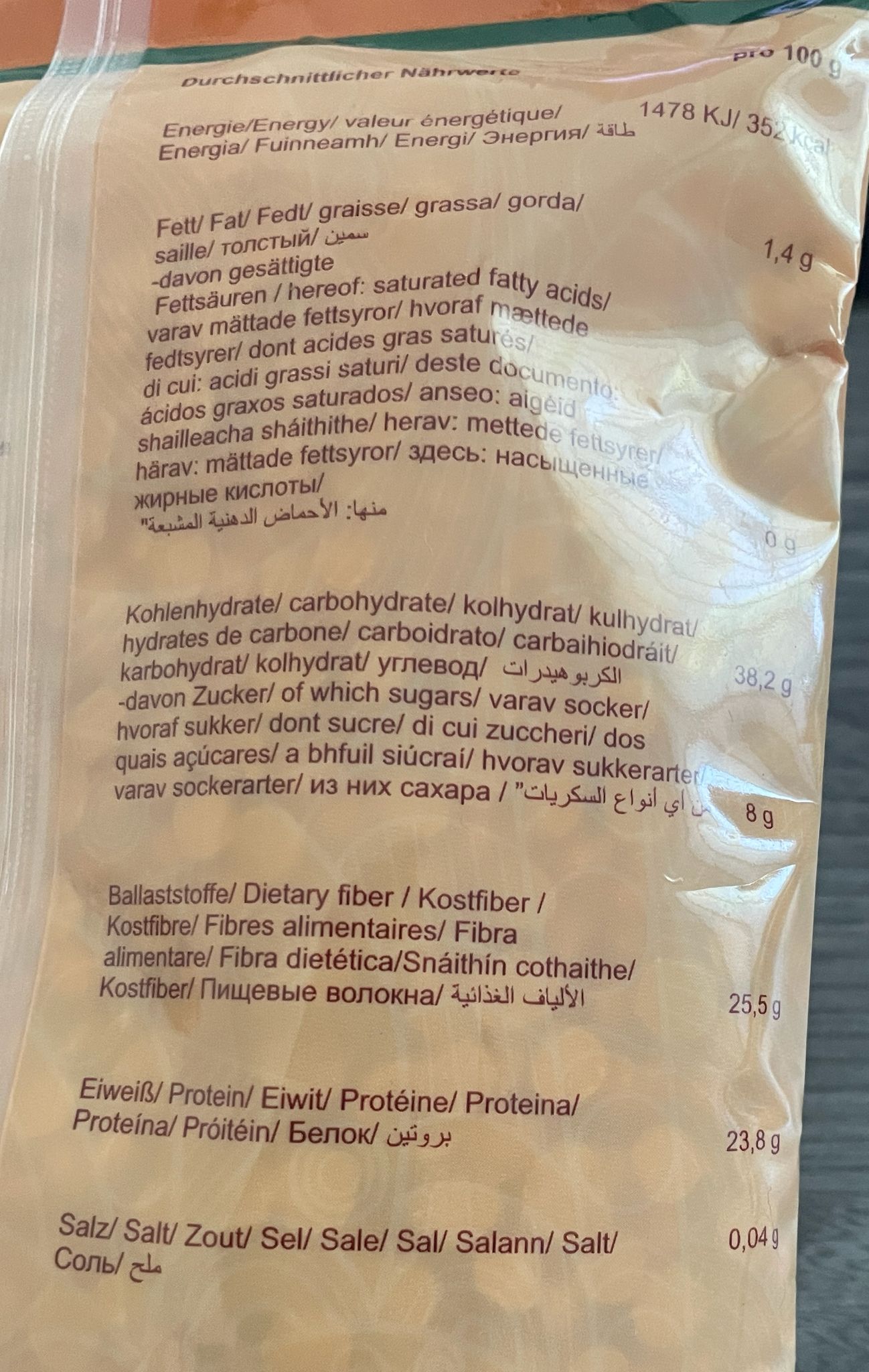 Home Grain Yellow split peas Dhal 500 gm