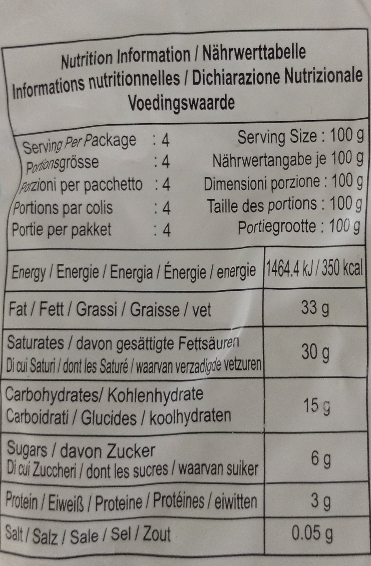 Geriebene Kokosnuss 400 g