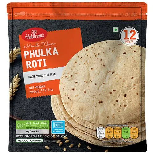 Haidiram Pulka Rotti (vegan) 360gm