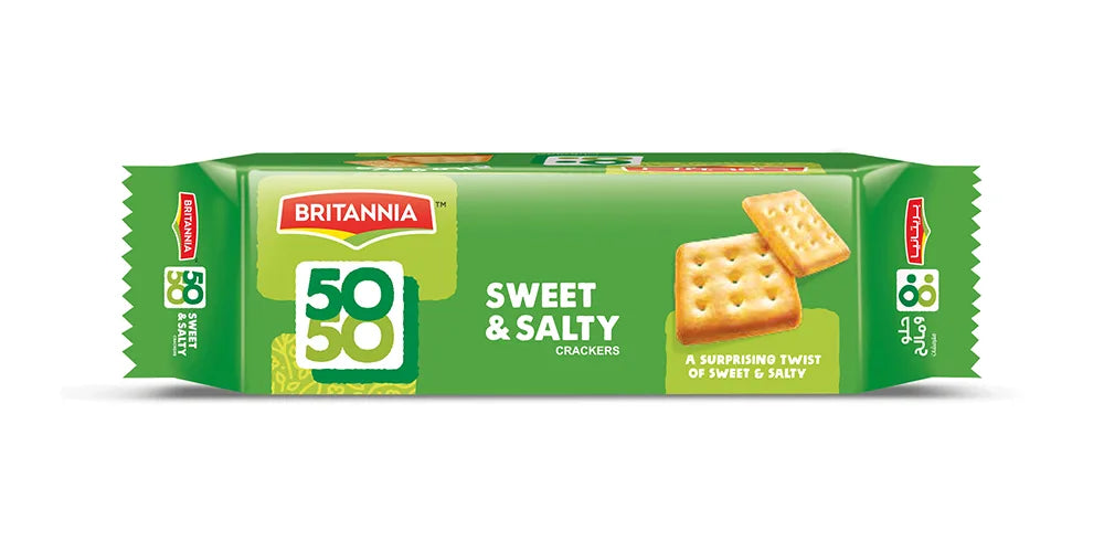 Britannia 50-50 sweet & Salty  (62 g)