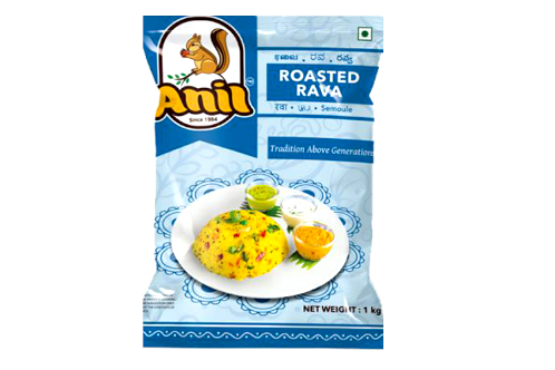 Anil Roasted Rava/Sooji 1 Kg