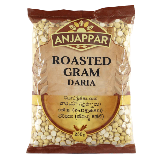 Anjappar geröstetes Gramm (Pottukadala, Daria) (250 g)