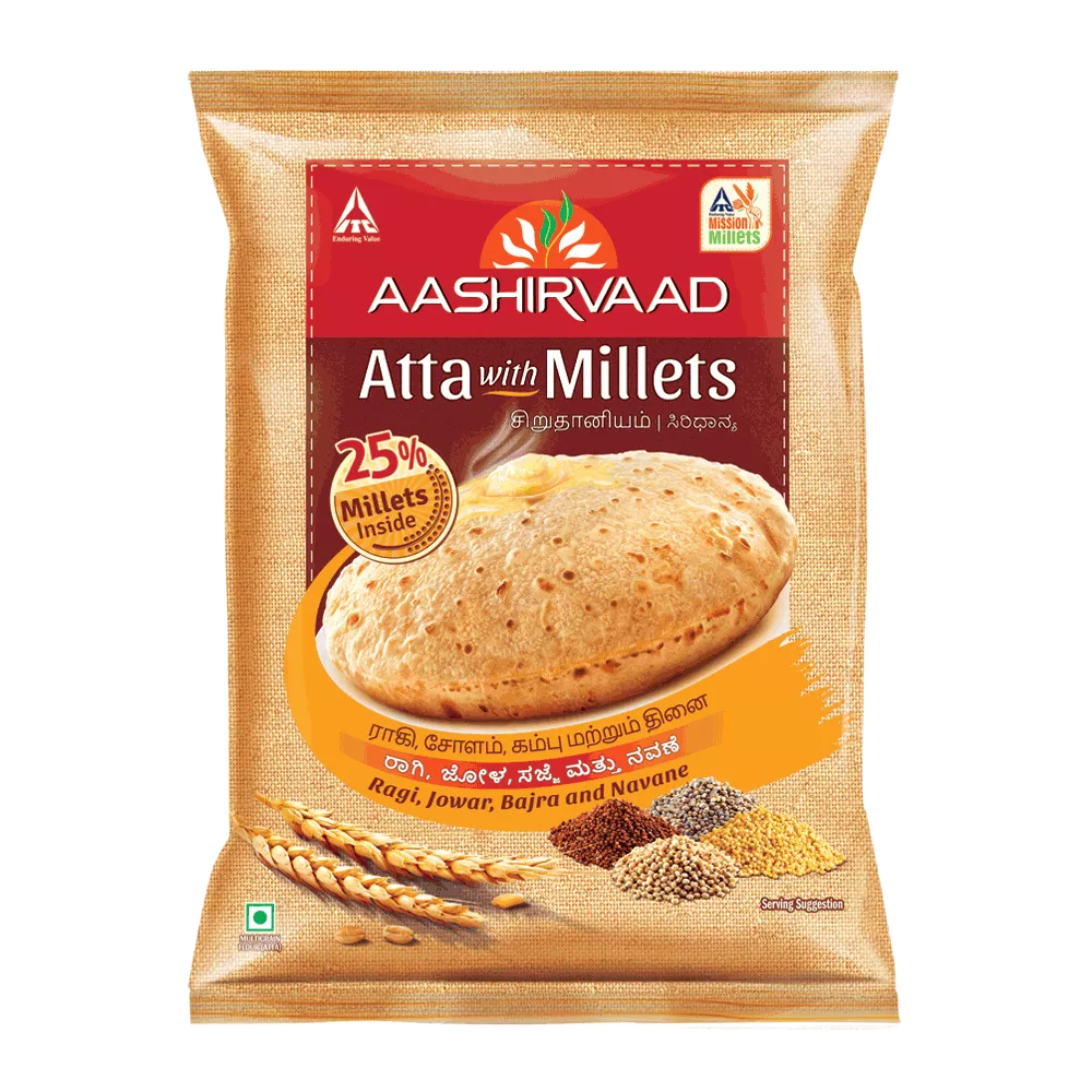 Aashirvaad millet with multigrain atta 2.2 kg
