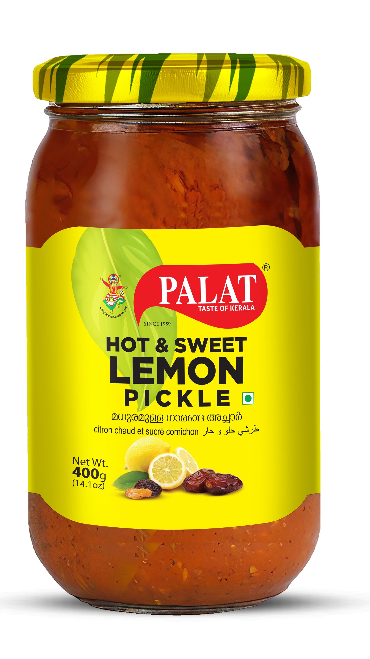 Palat Hot and sweet  lemon pickel 400g