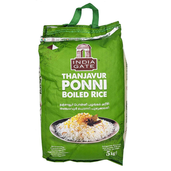 India Gate Thanjavur Ponni Boiled Rice (5Kg)