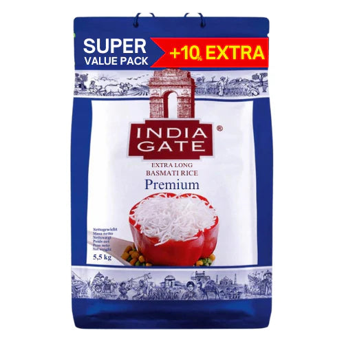 India Gate Premium Basmati Rice (5.5 kg)