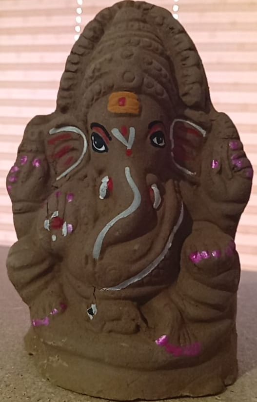 Lord Ganesh Clay Idol