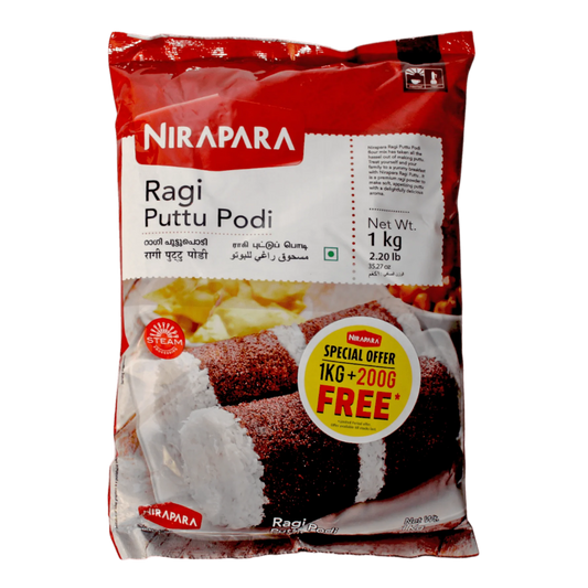 Nirapara Ragi Puttu Podi 1kg