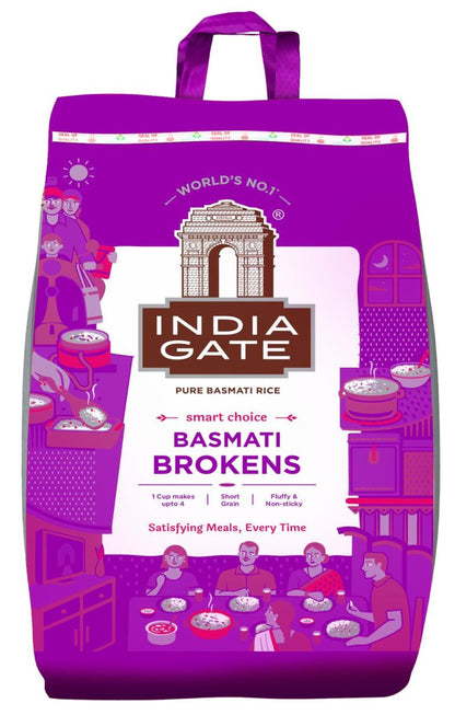 India Gate Broken Basmati Rice  (4.5 Kg)