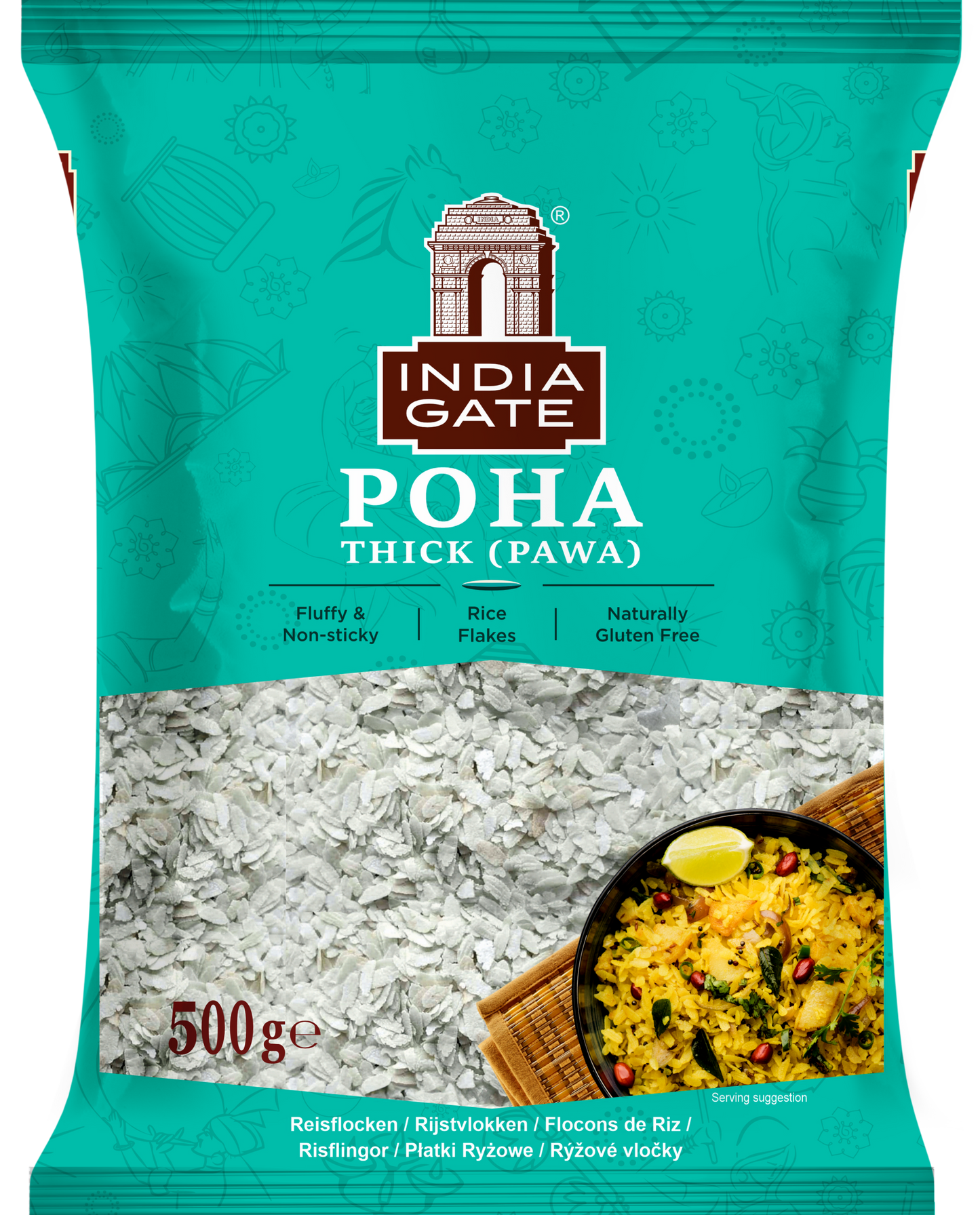 India Gate Thick Poha 500g