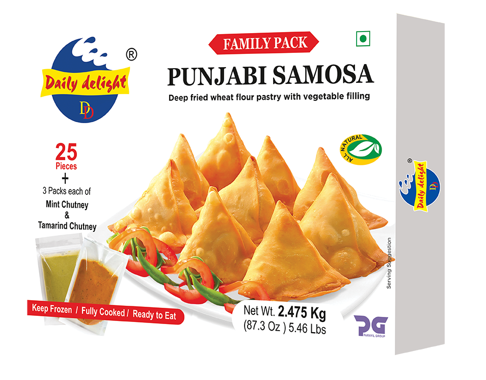 Daily Delight Punjabi Samosa Family Pack