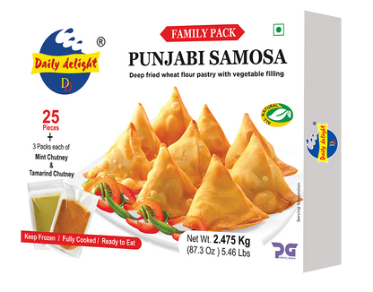 Daily Delight Punjabi Samosa Family Pack