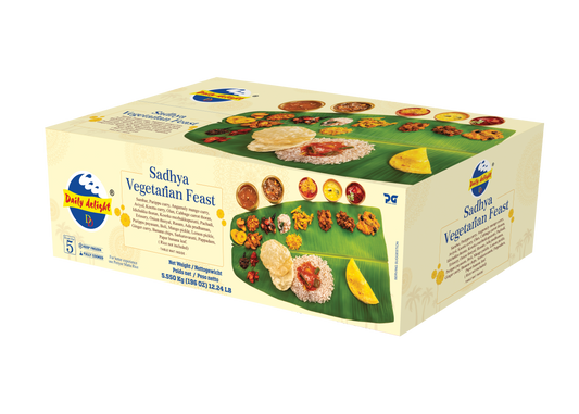 Daily Delight 5 er pack Onam sadhya (same day delivery only in Dresden)