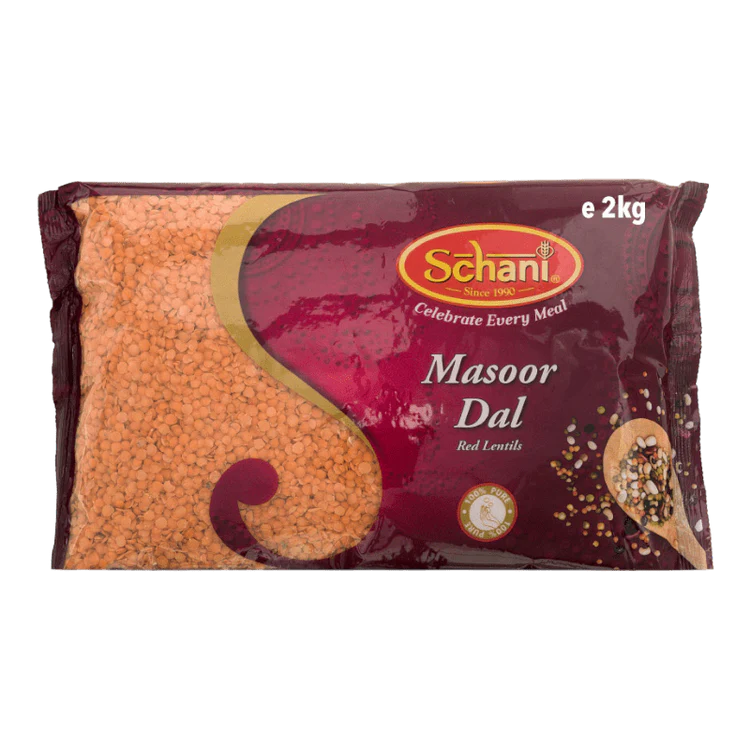 Rote Schani-Linsen (Masoor Dal) (2 kg)