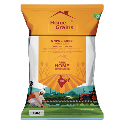 Home Grain urid Dal split 500 gm
