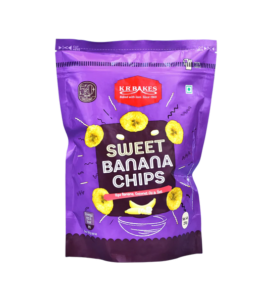 Sweet Banana Chips (KR Bakers)