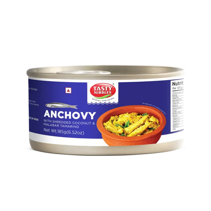 Tasty nibbels Anchovy with shredded coconut & malabar tamarind 185 g