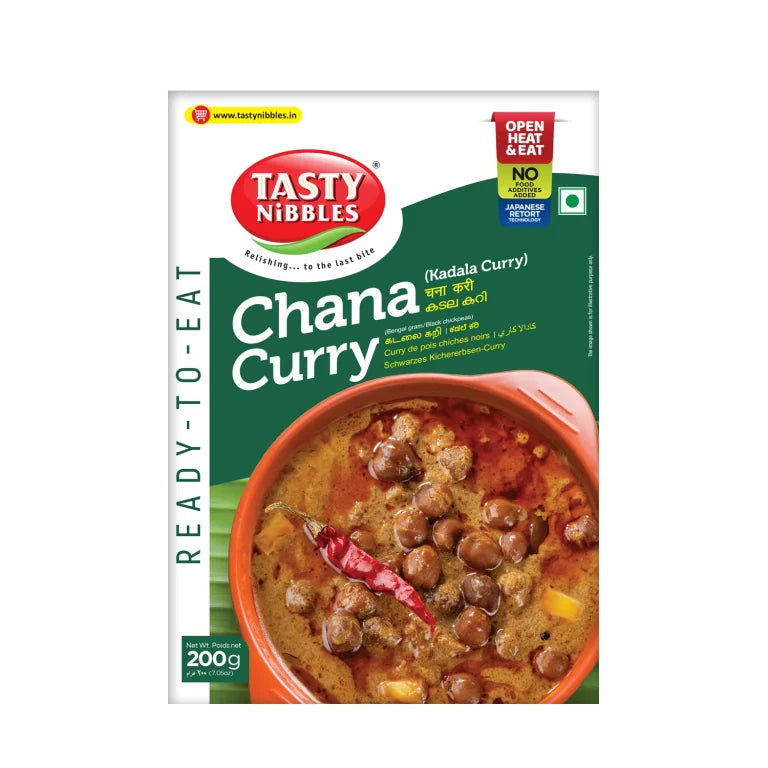 Tasty Nibbels RTE Chana Curry 200g