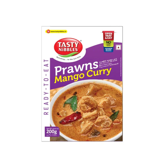 Tasty Nibbels RTE Prawns Mango curry 200g