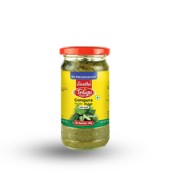 Telugu Pickel Gongura Knoblauch 300g