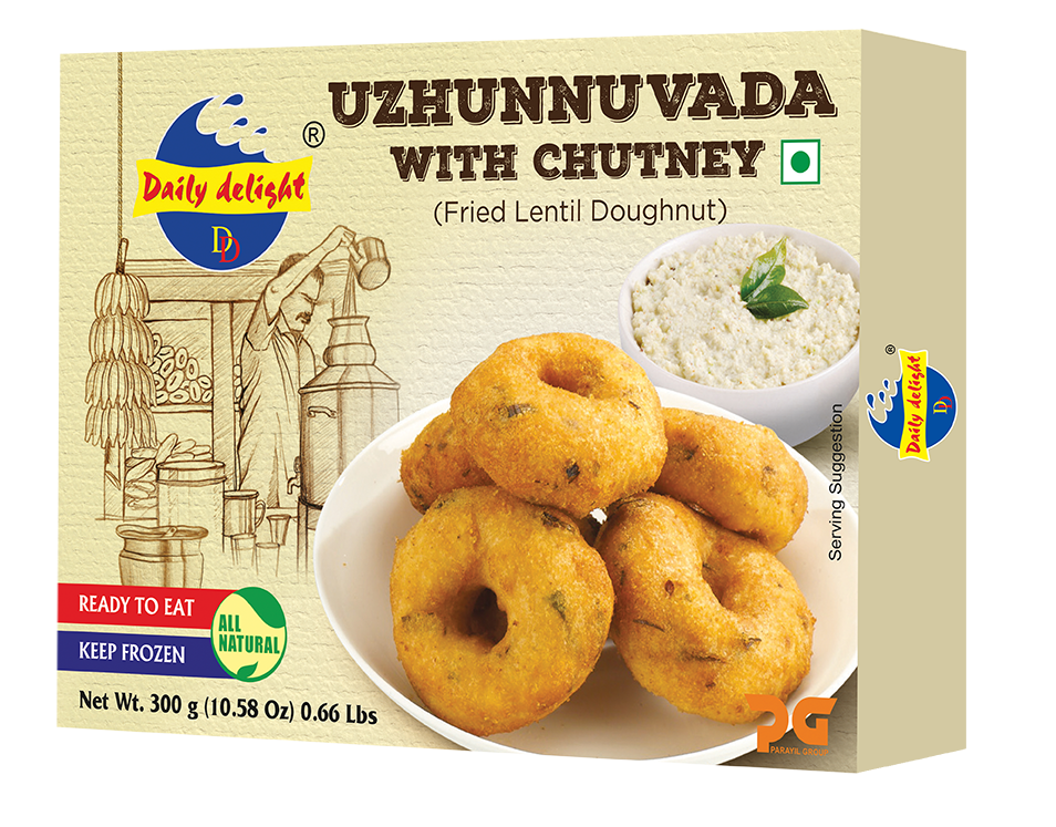 Daily Delight Uzhunnuvada With Chutney 300gm