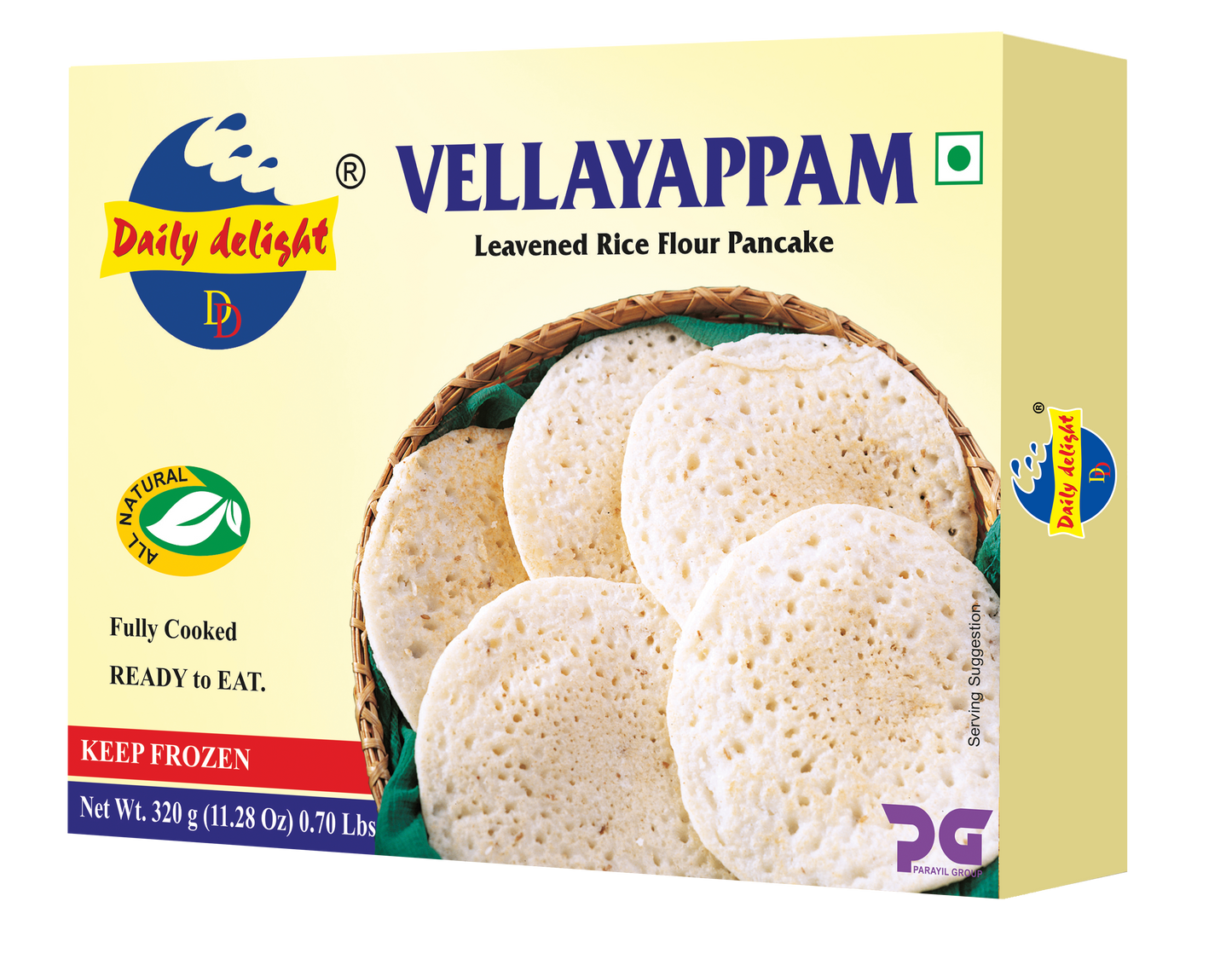 Daily Delight Vellayappam 320gm