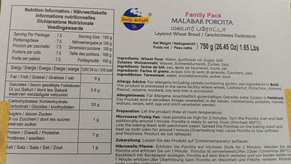 Daily Delight Malabar/kerala porrota (Family Pack :10nos)