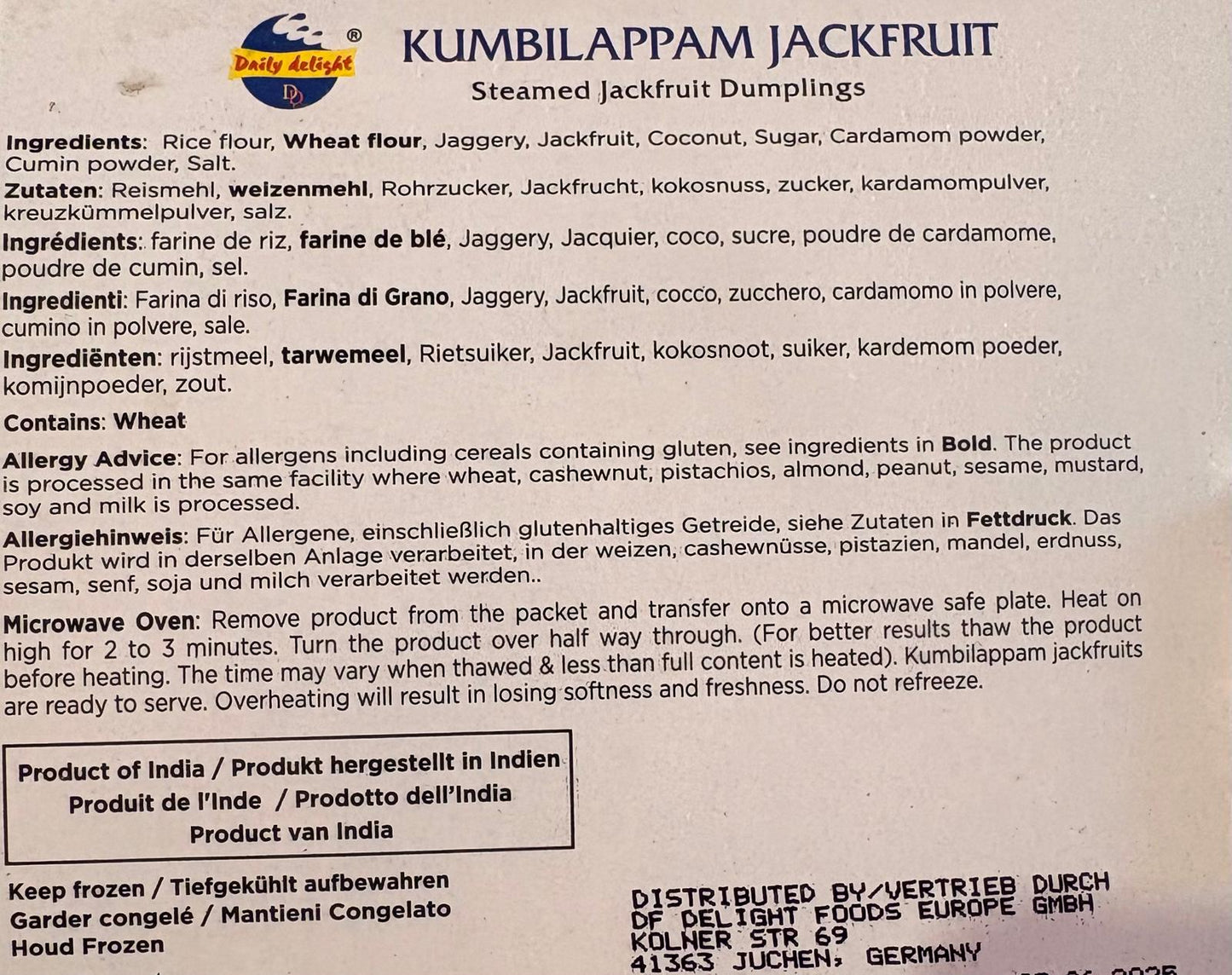 Daily Delight Kumbilappam Jackfruit 454gm