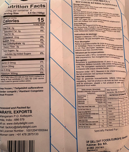 BitterGourd Cut 400gm
