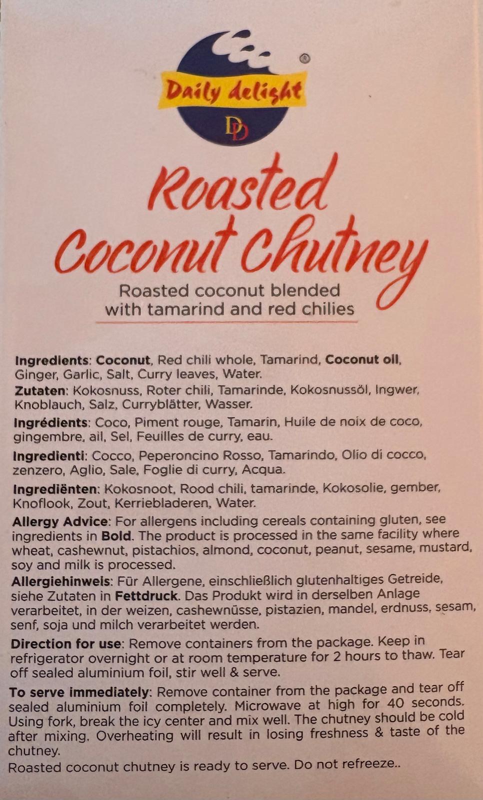 Roasted Coconut Chutney (283.5gm)