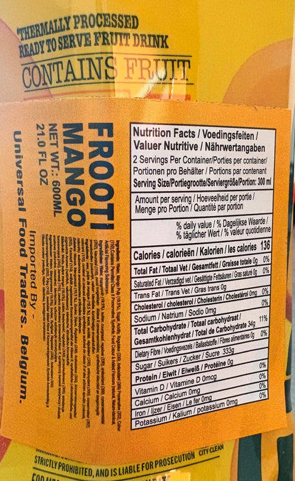 Mango Frooti 600ml
