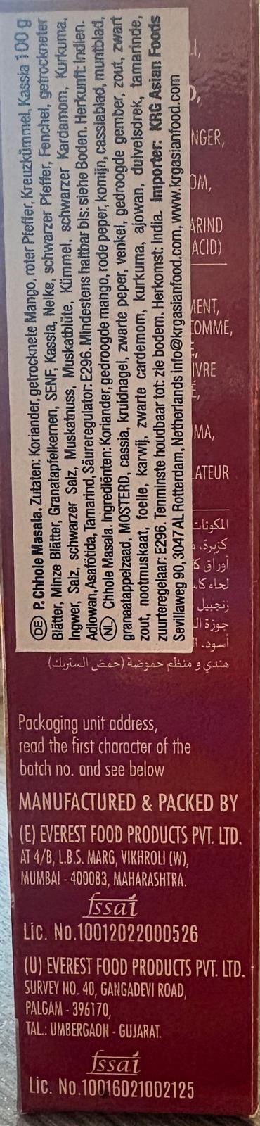 Everest Chole Masala 100g