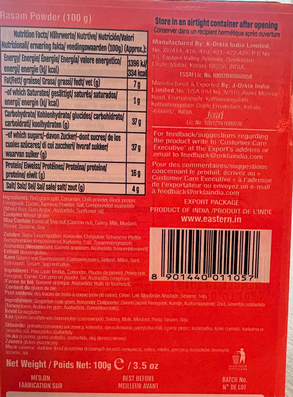 Eastern Rasam Powder 100g