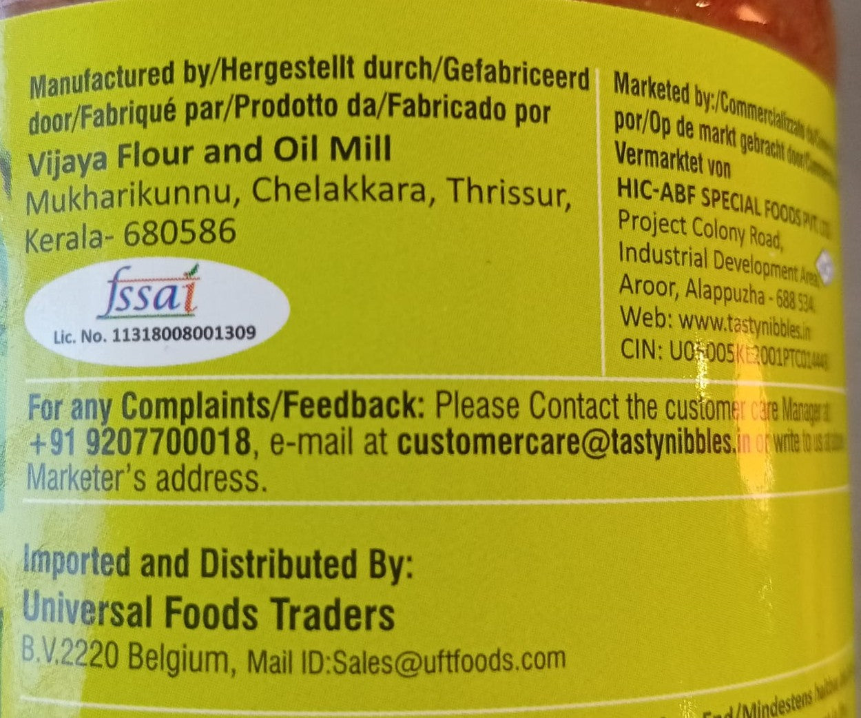 Tasty Nibbles tender mango pickel 400g