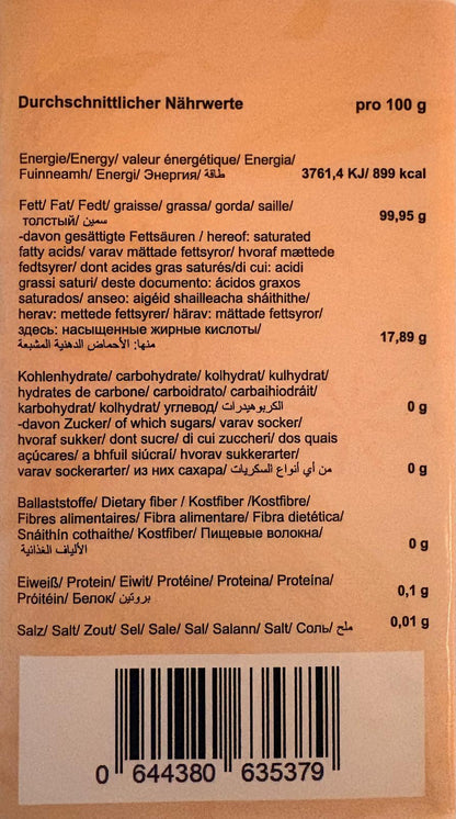 Cold pressed Peanut oil 1 L