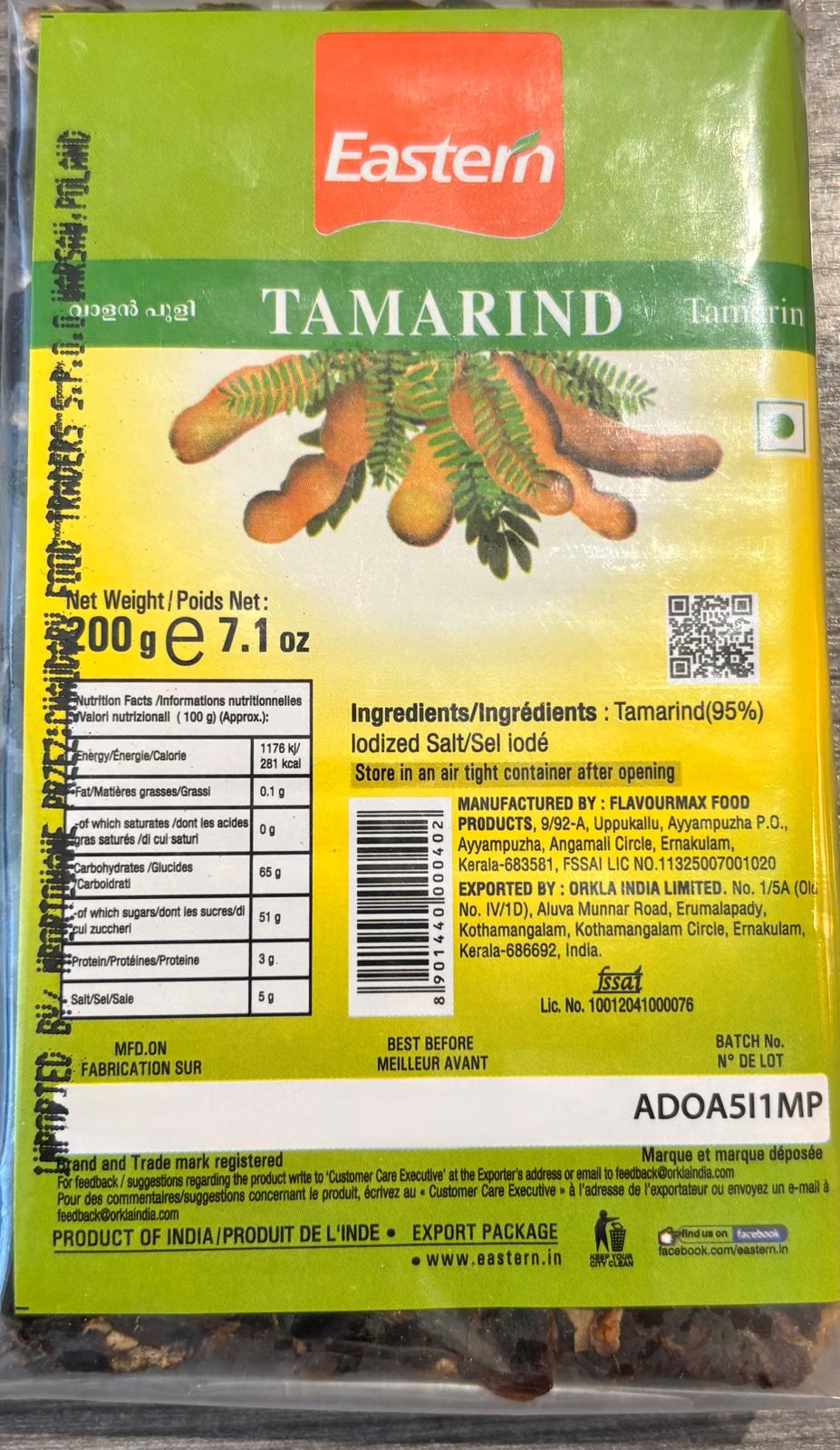 Eastern Tamarind seedless 200g