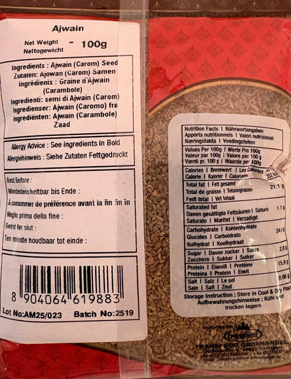 Annam Ajwain Seeds 100g