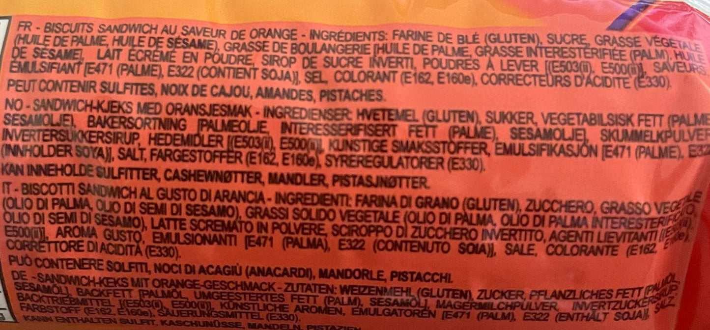 Britannia cream treat Orange 100 gm