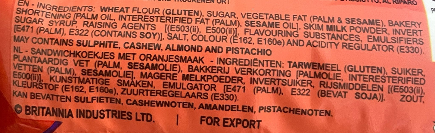 Britannia cream treat Orange 100 gm
