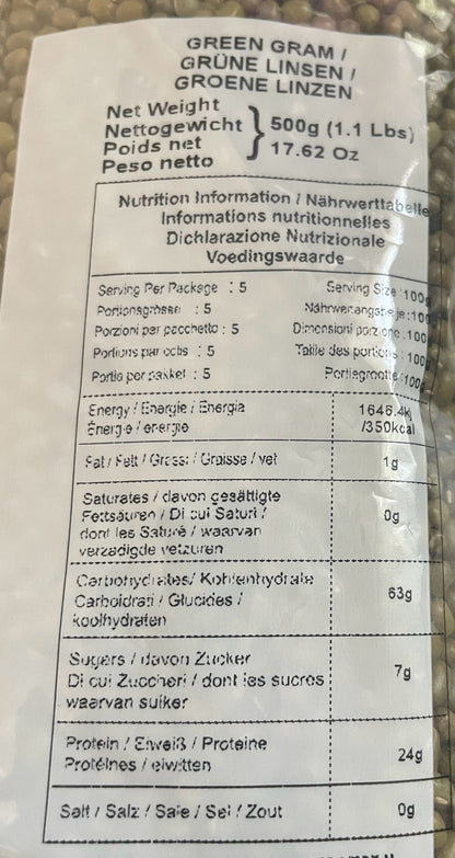 Periyar Green Gram /green moong dal 500gm