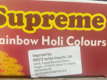 Raibow Holi colour