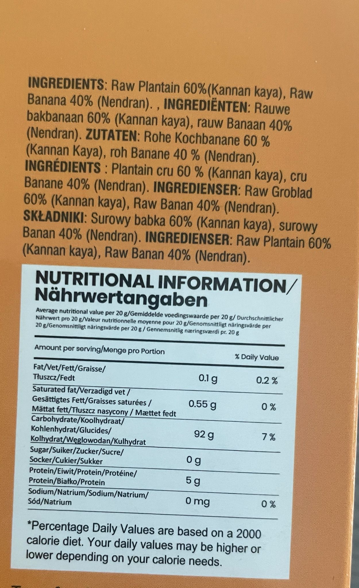 Tasty Nibbles Banana Powder 200 gm
